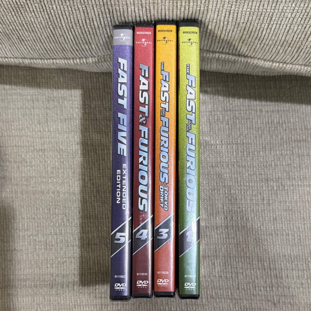Fast & Furious DVD Collection - Multicolor Set - Picture 9 of 9